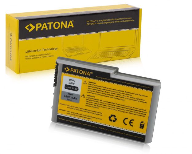 Battery for Dell Latitude 510M 505m 600m D500 D600 3R305, PATONA 2016 4260218596719