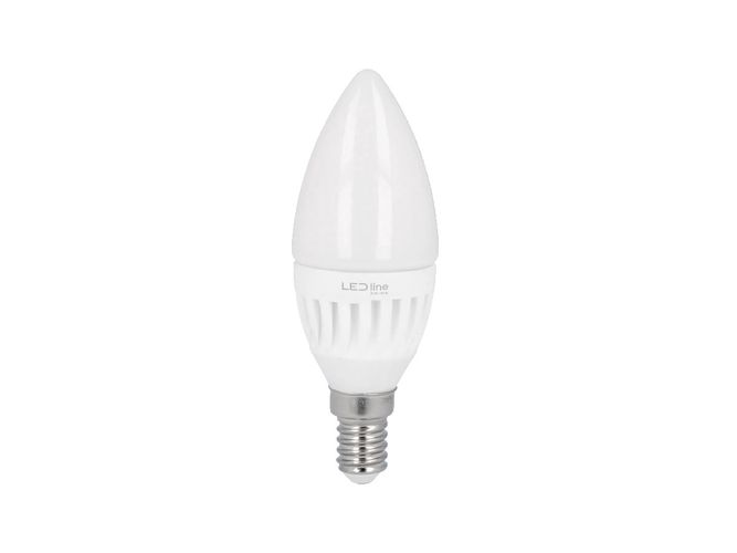 LED bulb E14 4000K 5W 700lm 230V 220° C37 Ceramic PRIME 201613 5905378201613