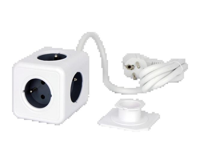 AURA line CUBE adapter 5 socket 1,5m 202160 5905378202160
