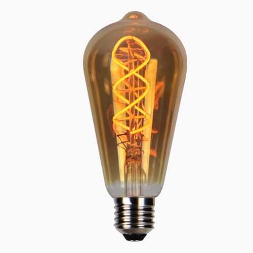 LED pirn E27 4W 1800K 210lm 220-240V FILAMENT ST64 RETRO VINTAGE GOLD DIMMABLE LED line PRIME 202405 5905378202405