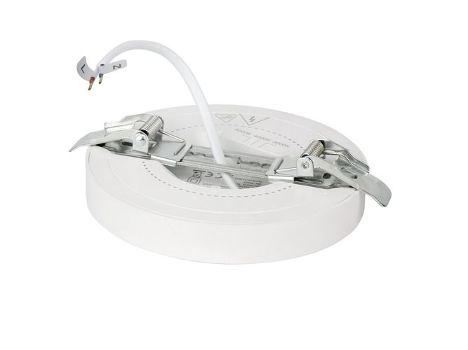 LED-paneel universaalne EasyFix PRO, 230Vdc, 6W, 540lm, 3000K-5000K CCT, ümmargune 202825 5905378202825