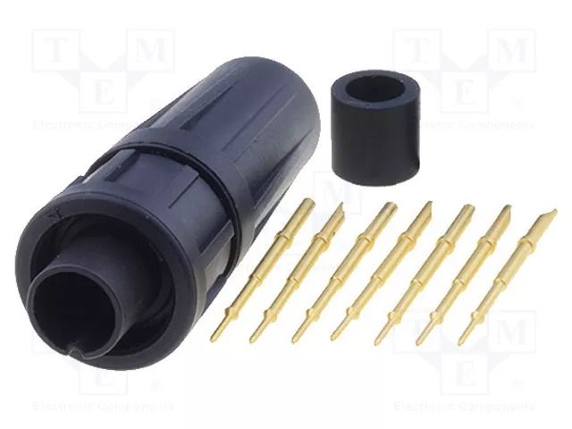 Connector: circular; plug; male; 3A; 125V; PIN: 7; EN2; soldering SWITCHCRAFT EN2C7M26G2