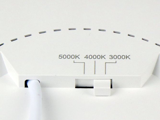LED panel universal EasyFix PRO, 230Vdc, 24W, 2400lm, 3000K-5000K CCT, round 202856 5905378202856