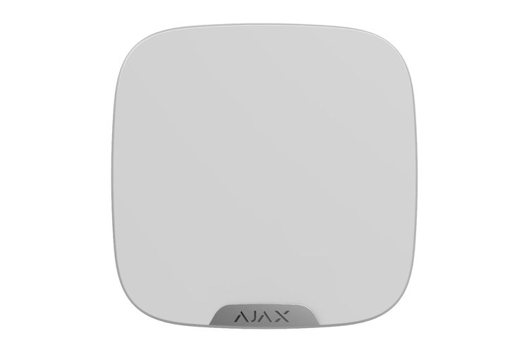 StreetSiren Double Deck wireless outdoor siren, replaceable cover, 85-113dB, IP54, white, Ajax 20337.61.WH1 0810031990627