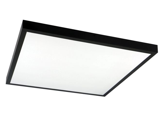 LED-paneel 40W 4000K 4000lm, 60x60 cm, pinnale / süvistatav 2in1 must 203938 5905378203938