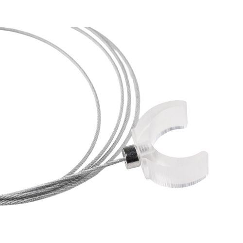 Terastraadiga hoidik NEON FLEX D25 jaoks, 150cm NF-D25-CLIP-WIRE