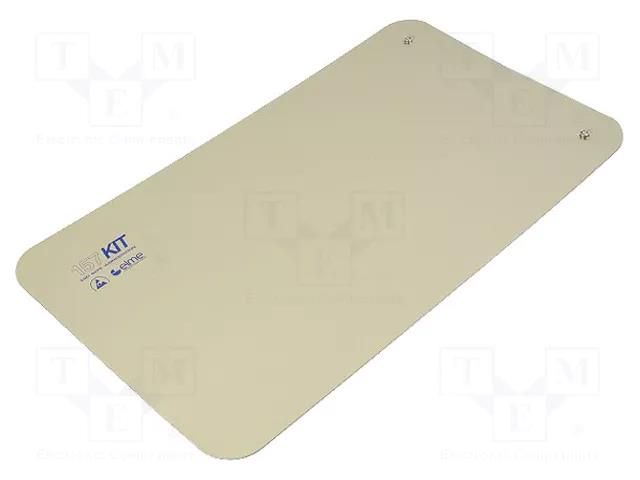 Mat: bench; ESD; beige; L: 1.2m; Width: 0.6m; Thick: 2mm; 440°C ELME ESDMAT-60X120BG