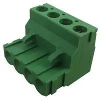 TERMINAL BLOCK,PLUG, 5.08 MM, 4WAY 282807-4