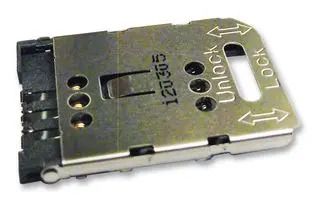 CONN, MINI SIM, 6POS, HINGED 47388-2001