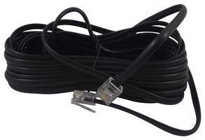 CABLE, RJ11-RJ11 (6P4C), BLACK, 5M MP009287