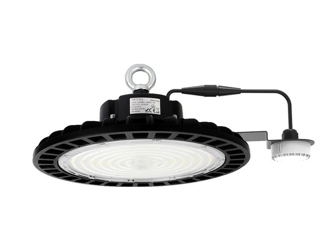 Highbay luminaire PHANTOM 4000K 150W 28500lm 90° IP65 black PRIME MV 1-10V 207042 5905378207042