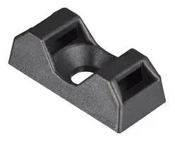 TIE MOUNT, Q-SERIES, BLK, PK100 151-10930