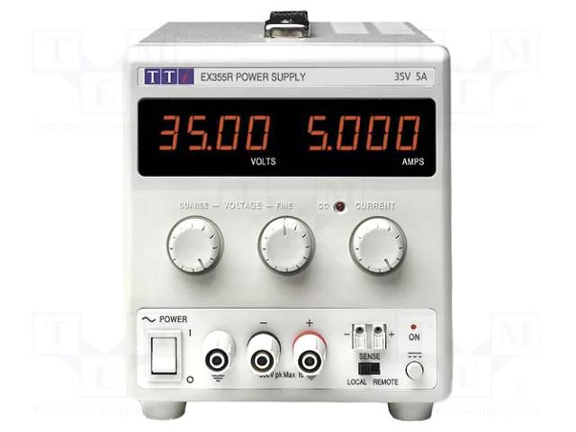 Power supply: laboratory; switching,single-channel; 0÷18VDC AIM-TTI EX1810R