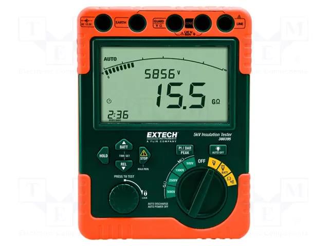 Meter: insulation resistance; LCD; (6000); VAC: 500mV÷600V EXTECH EX380396