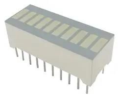 BARGRAPH ARRAY, 10-SEGMENT, YELLOW DC-10SYKWA