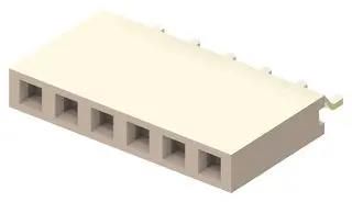 RECEPTACLE, SMT, R/A, 2.54MM, 6WAY BG300-06-A-L-A