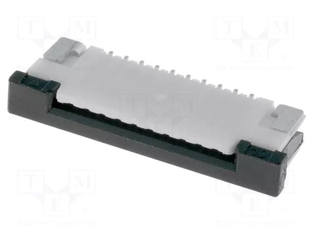 Connector: FFC/FPC; SMT; 50V; 0.5A; PIN: 10; 1mm; horizontal; 30mΩ JOINT TECH F1003WR-S-10PT