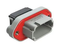 AUTO CONN HOUSING, RCPT, 15P, 13A, A KEY AT16-15PA-PM11
