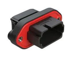 AUTO CONN HOUSING, RCPT, 15P, 13A, B KEY AT16-15PB-PM11