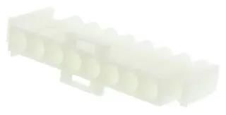 PLUG & SOCKET HOUSING, PLUG, NYLON 640586-1