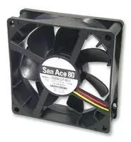 FAN, SILENT, 80MM, 24V, MED SPEED 9S0824M4011