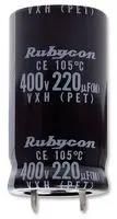 CAP, 100┬╡F, 450V, ALU ELEC, SNAP IN 450VXH100MEFCSN22X25