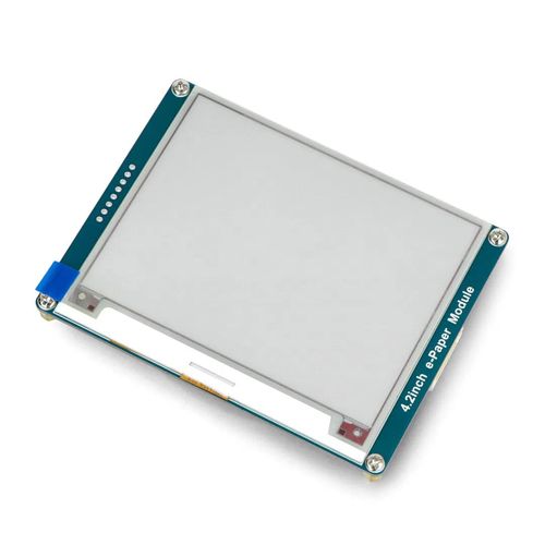 E-paper E-Ink (B) 4.2'' 400x300px v2.1 - module with three-color SPI display - Waveshare 13454 WSR-15129 5904422342999