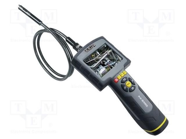 Inspection camera; Display: LCD 3,5"; Cam.res: 640x480; Len: 1m AXIOMET AX-B350