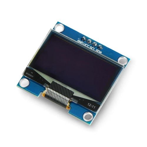 OLED blue graphic display 1,3'' 128x64px I2C v2 - blue characters MOD-08246 5904422311339