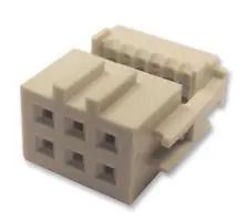 CONNECTOR, RECEPTACLE, 2.54MM, 6WAY 71600-106LF