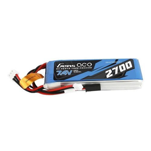 Gens Ace 2700mAh 7.4V 1C 2S1P battery, Gens ace GEA27002SRXFJ