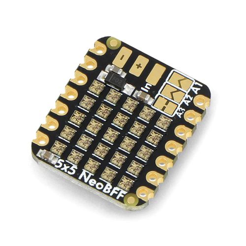 NeoPixel Grid BFF Add-On - 5x5 RGB LED matrix display - for QT Py and Xiao - Adafruit 5646 ADA-22379