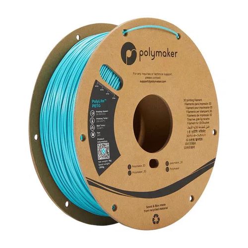Filament Polymaker PolyLite PETG 1,75mm 1kg - Teal PLM-22712 6938936710127