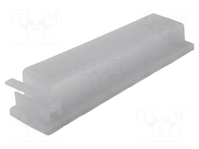 Self-adhesive cable holder; polyamide; natural; UL94V-2 FIX&FASTEN FCA-1