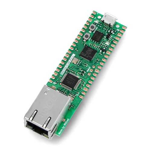 W6100-EVB-Pico - RP2040 microcontroller and Ethernet board - WIZnet WIZ-22857