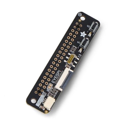 EYESPI Pi Beret - Eyespi display adapter for Raspberry Pi - 18pin FPC connector, STEMMA QT / Qwiic - Adafruit 5783 ADA-23819 5904422384678