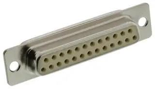 D SUB, SOCKET, THT, 25WAY 172-E25-213R001