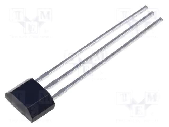 Sensor: Hall; bipolar; TO92; -140÷140Gs; Usup: 2.7÷7VDC HONEYWELL SS411P