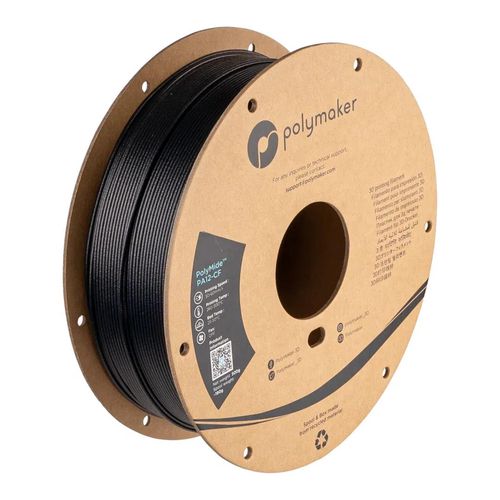 Filament Polymaker PolyMide PA12-CF 1,75mm 0,5kg - Black PLM-25186 6938936711599