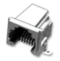 MODULAR, JACK, RJ11, CAT3, R/A, SMT 5406514-2