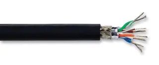 SHLD NTWRK CABLE, 2 PAIR, 24AWG, 152.4M 75001 BK002