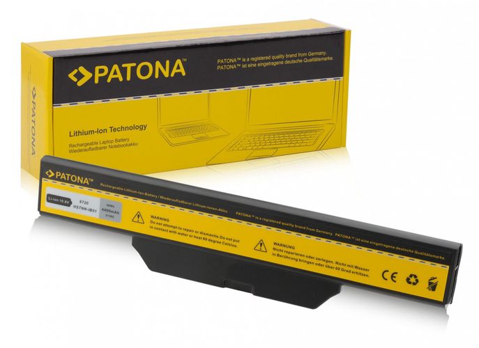 Battery HP Compaq HP-550 6700 HSTNN_IB51 HSTNN_IB52 4,4mAh, PATONA 2138 4260226323666