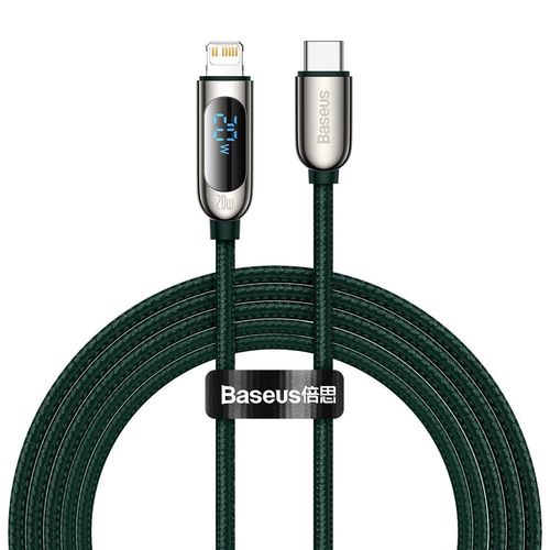 USB-C cable for Lightning Baseus Display, PD, 20W, 2m (green), Baseus CATLSK-A06