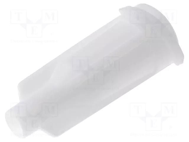 Plug; white; for syringes; 500 FISNAR FIS-END-WH