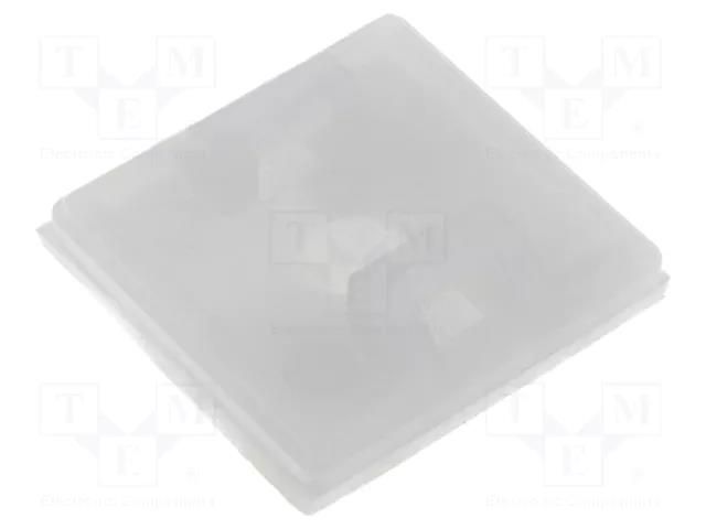 Holder; screw,self-adhesive; polyamide; UL94V-2; natural; B: 4mm FIX&FASTEN FIX-CM-18