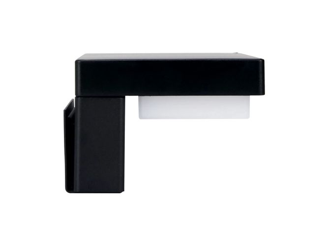 Solar wall Light 3000K 220lm 2Ah USB-C Square IP54 Black PRIME 217591 5905378217591