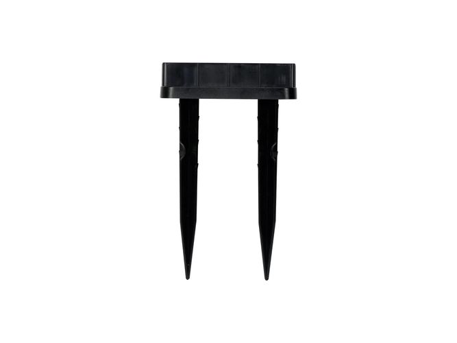 Solar garden Light 3000K 220lm 2Ah USB-C Square IP54 Black PRIME 218123 5905378218123