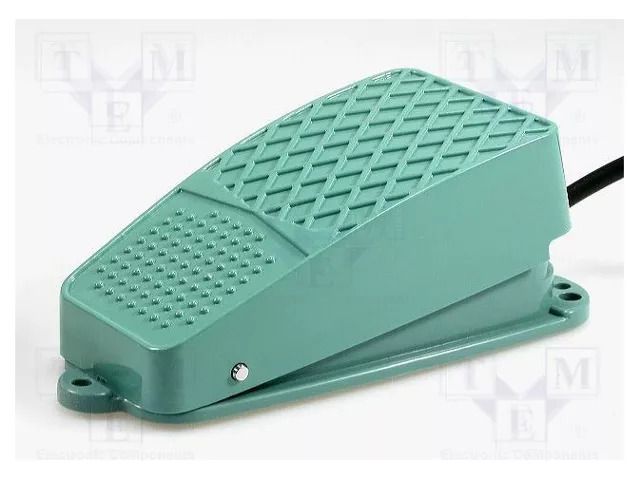 Switch: foot; Stabl.pos: 2; SPST-NO; 6A/250VAC; Leads: cables; 1m TEND TFS-105