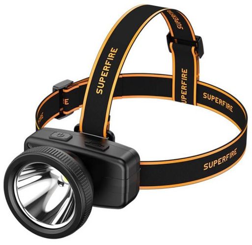 Headlight Superfire HL55, 150lm, USB-C, Superfire HL55