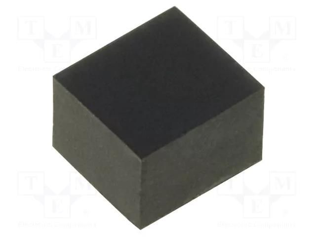 Self-adhesive foot; H: 3.5mm; black; rubber; W: 5mm; L: 4.5mm FIX&FASTEN FIX-SF-050435